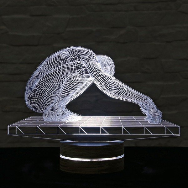3D stolní lampa Person-image-2