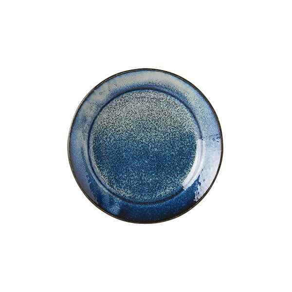 Piatto in ceramica blu, ø 17 cm Indigo - MIJ