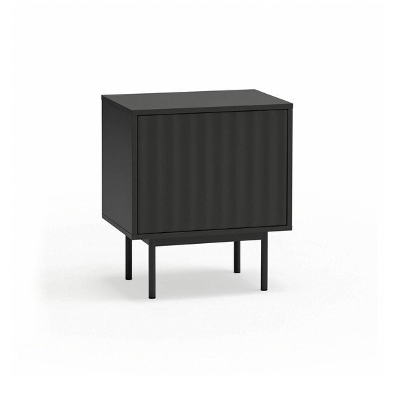 Comodino nero opaco Sierra – Teulat-image-2