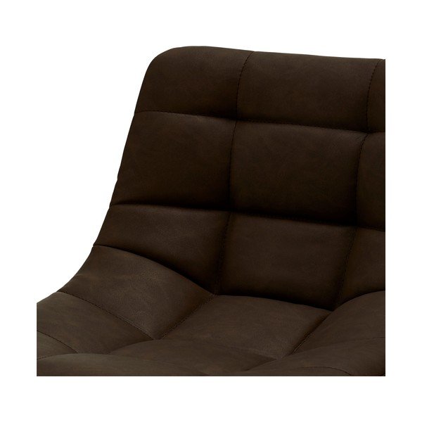 Sgabelli da bar girevoli marrone scuro in set di 2 88 cm Mario - Furnhouse-image-4