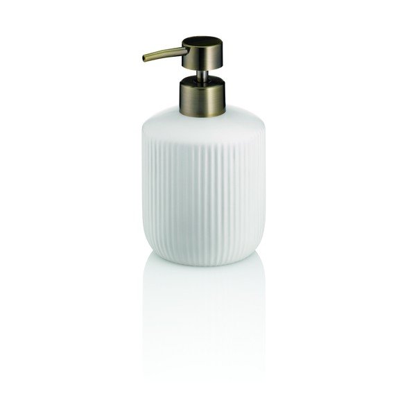Distributore di sapone in ceramica bianca Adele - Kela