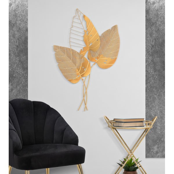 Decorazione murale in metallo 53x84,5 cm Autumn Leaf - Mauro Ferretti-image-1