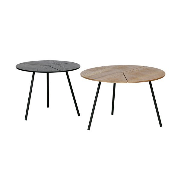 Tavolino marrone , ⌀ 60 cm Rodi - WOOOD-image-3