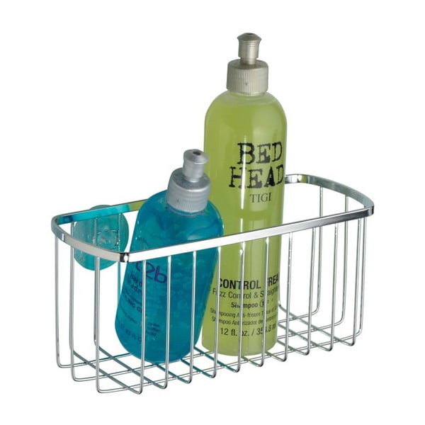 Cestino in metallo con ventose Rettangolare Gia - iDesign