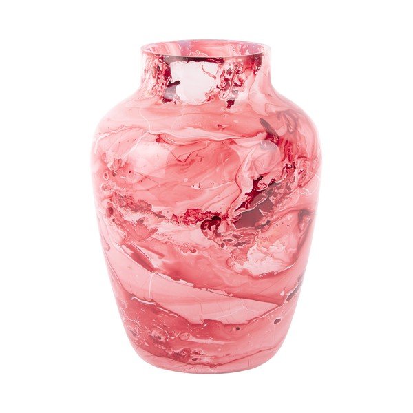 Vaso in vetro rosso chiaro Blended - PT LIVING-image-3