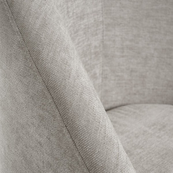 Poltrona in grigio chiaro Cover – Casa Selección-image-1
