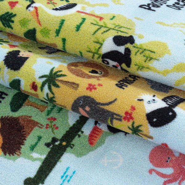 Tappeto per bambini azzurro 80x120 cm Play - Ayyildiz Carpets-image-2