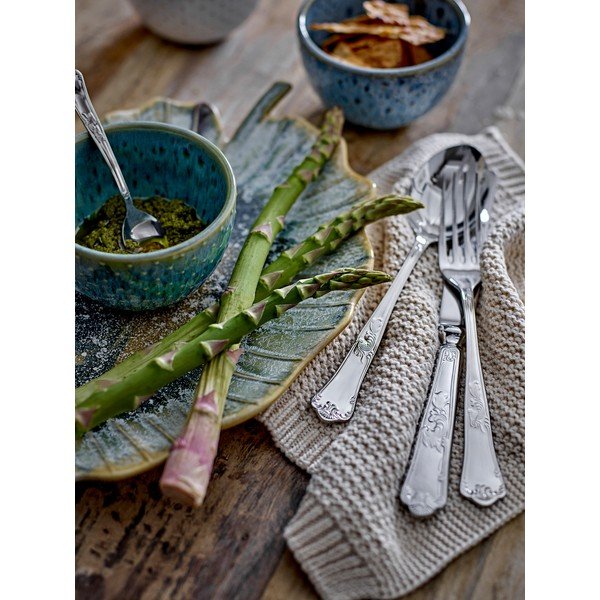 Posate argentate in acciaio inox 16 pz Tilly – Bloomingville-image-1