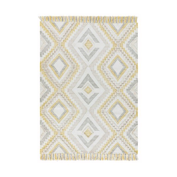 Tappeto giallo , 160 x 230 cm Carlton - Asiatic Carpets