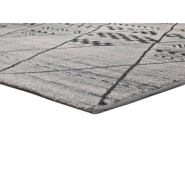 Tappeto grigio , 80 x 150 cm Adra Gresso - Universal-image-2