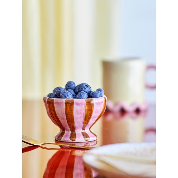 Ciotola per bambini rossa/rosa in ceramica ø 9 cm Nini – Bloomingville-image-1