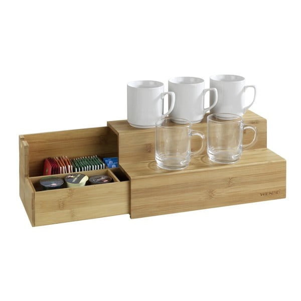 Supporto in bambù per accessori da caffè e tè - Wenko-image-2