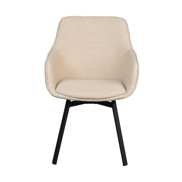 Set di sedie da pranzo beige in imbottito 2 pz Alison – Rowico-image-2