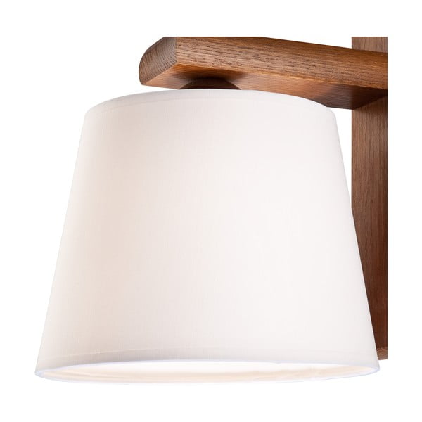 Lampada da parete marrone scuro ø 20 cm Aida - LAMKUR-image-4