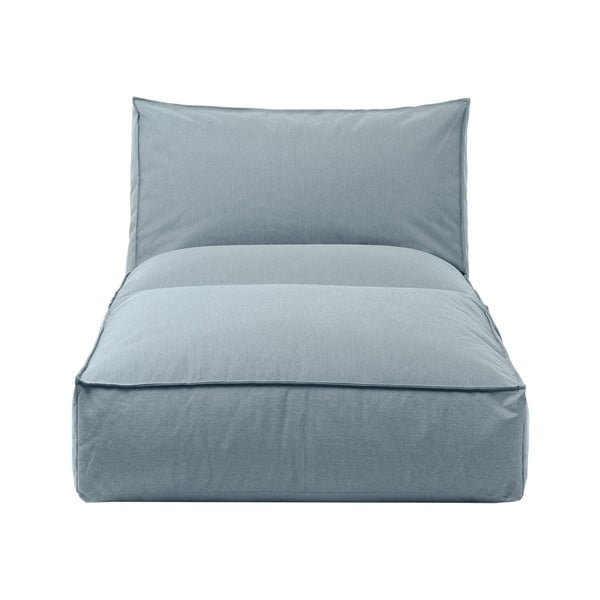 Sedia a sdraio imbottita per esterni di colore azzurro Stay - Blomus