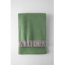 Plaid verde con contenuto di cotone , 140 x 180 cm Jade - Euromant