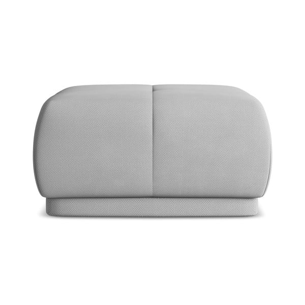 Pouf grigio chiaro Hoku - Makamii