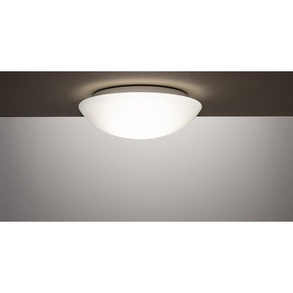 Lampada da soffitto bianca ø 30 cm con paralume in vetro Mato - Sotto Luce-image-2