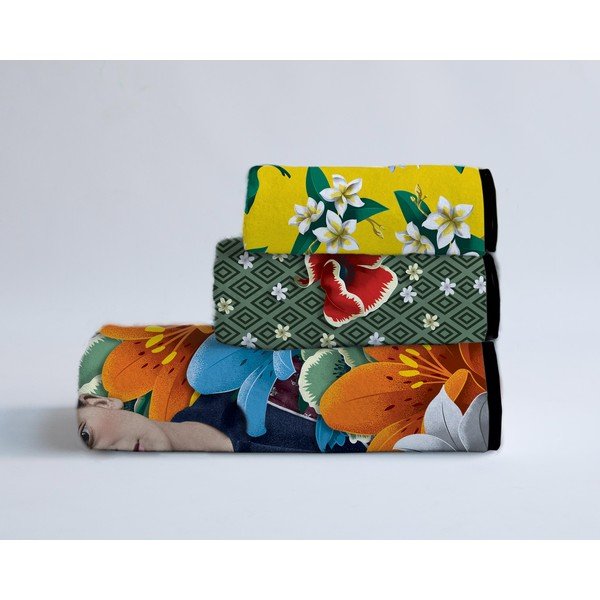 Set di 3 asciugamani Primavera - Madre Selva