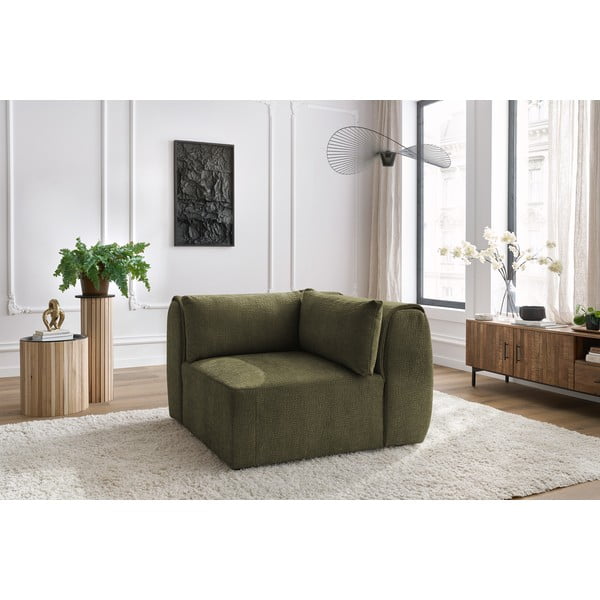 Modulo divano verde Jeanne - Bobochic Paris-image-1