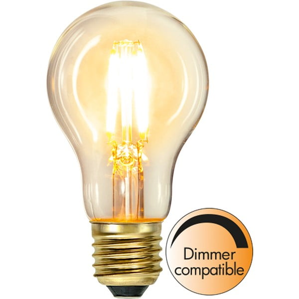 Lampadina LED calda a filamento dimmerabile E27, 4 W Soft Glow - Star Trading-image-2