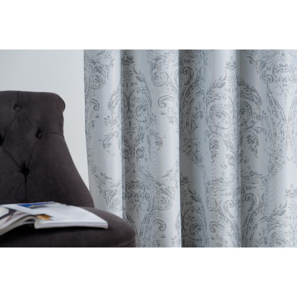Tenda grigio chiaro 140x245 cm Atriyum - Mendola Fabrics-image-1