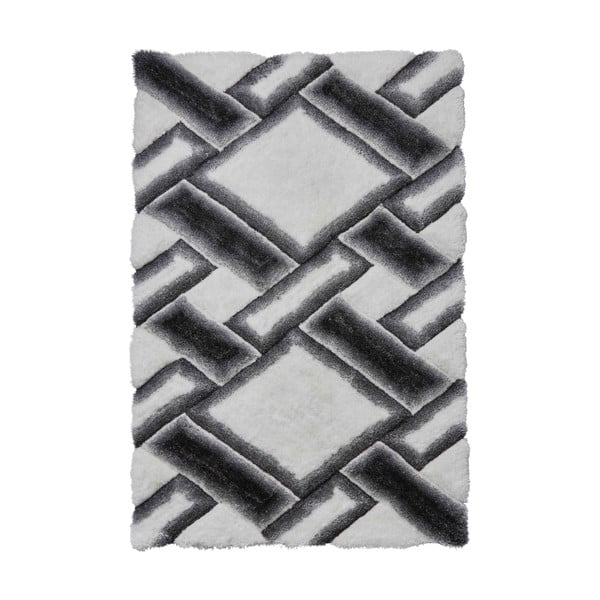 Tappeto grigio e bianco Noble House, 150 x 230 cm - Think Rugs