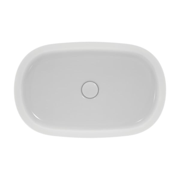 Lavabo in ceramica bianca 60x38 cm Ipalyss - Ideal Standard-image-2