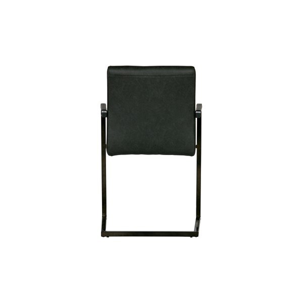 Sedia da pranzo nera Bas - WOOOD-image-4