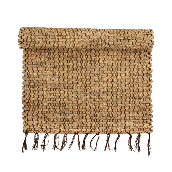 Tappeto di colore naturale in erba marina tessuto a mano 60x90 cm Briel – Bloomingville-image-2