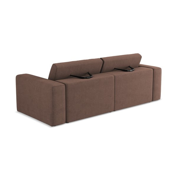 Divano componibile rosa 224 cm Kalea – Makamii-image-3