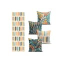 Set di 4 federe e runner da tavolo - Mila Home