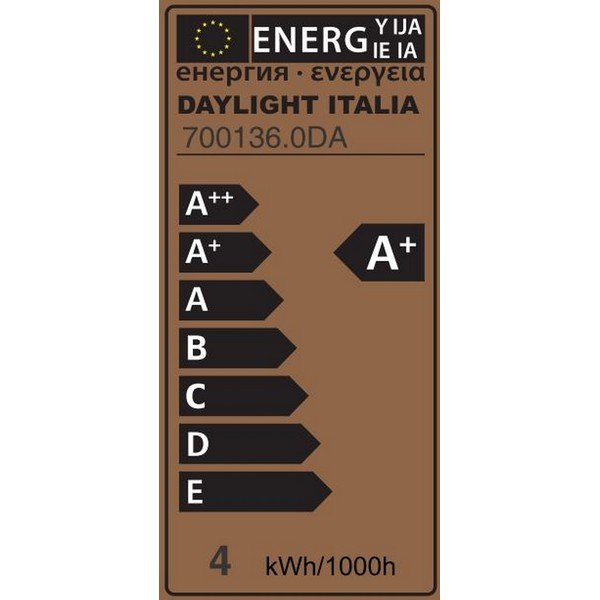 Lampadina standard E27, 4 W, 240 V - Homemania-image-2