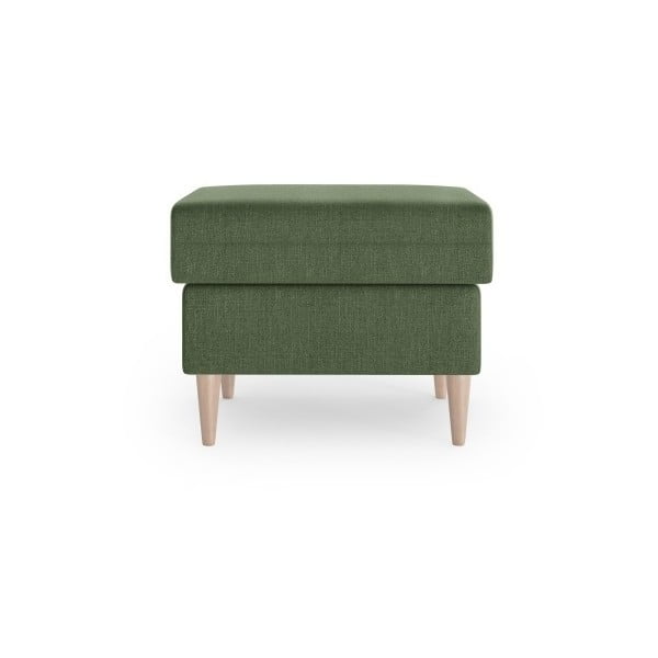Pouf verde Aubrieta, 60 x 45 cm - Mazzini Sofas-image-2