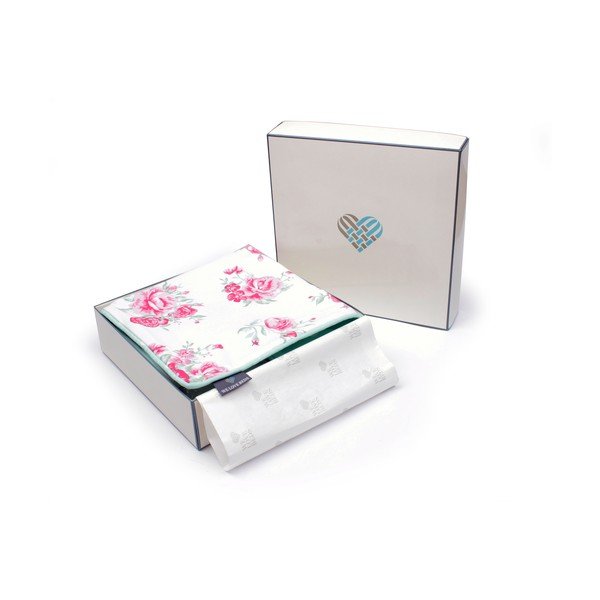 Federa verde menta , 40 x 60 cm Roses - WeLoveBeds-image-2