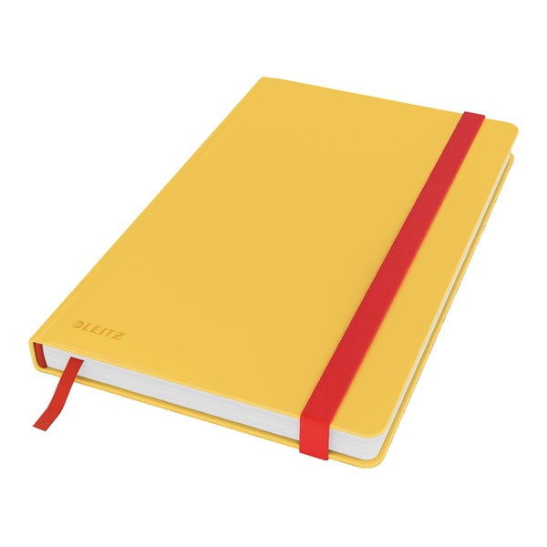 Quaderno giallo con copertina morbida, 80 pagine Cosy - Leitz