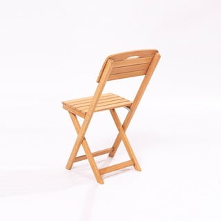 Sedia da giardino in legno in colore naturale - Floriane Garden