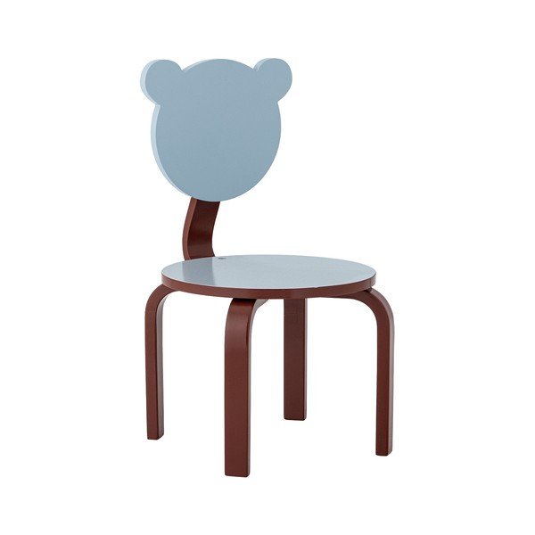 Sedia per bambini burgundy/azzurra Liova – Bloomingville Mini