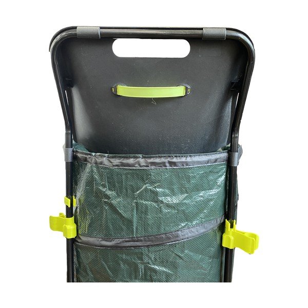 Carrello da giardino pieghevole con pala per foglie - Garden Pleasure-image-2