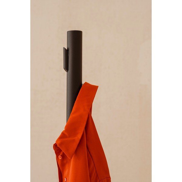 Appendiabiti nero in metallo ø 25x183 cm Yuko – noo.ma-image-3