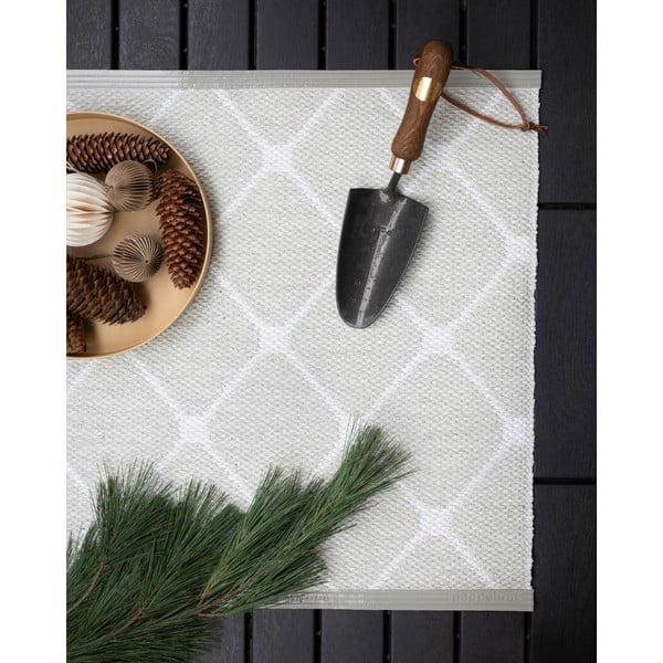 Passatoia da interno/esterno grigio chiaro/color crema 70x160 cm Rex Fossil – Pappelina-image-4