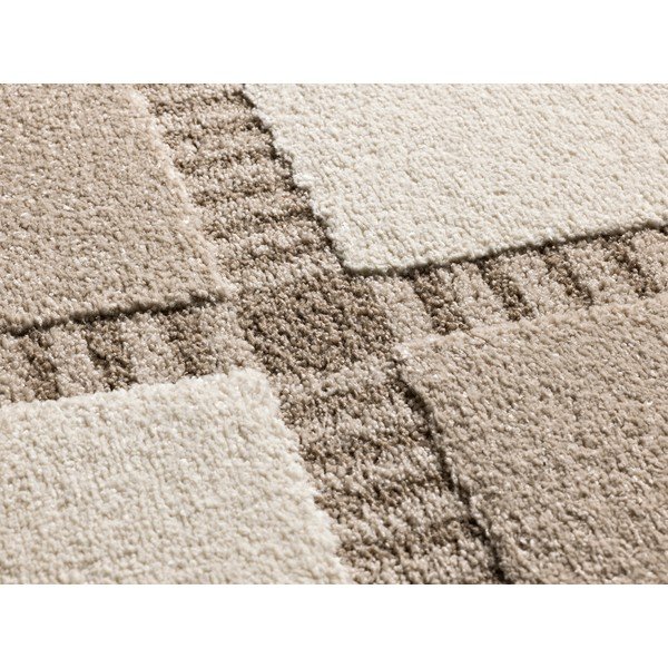Tappeto beige/color crema 80x150 cm Candela – Universal-image-3