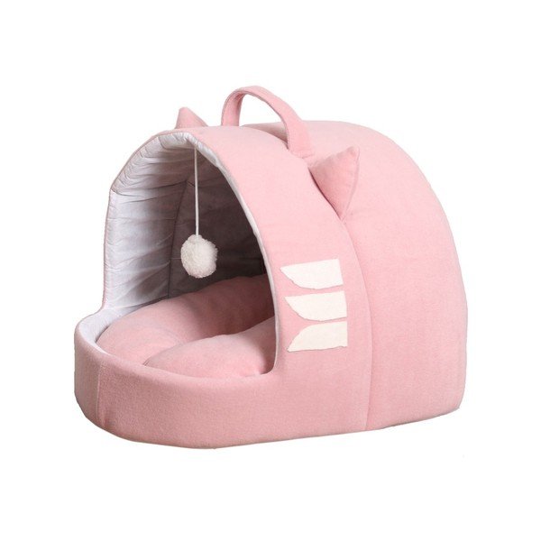 Letto rosa chiaro 45x40 cm - Lydia&Co-image-1