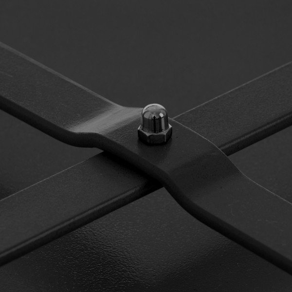 Tavolo rotondo da giardino in metallo ø 50 cm Marzia - LDK Garden-image-1