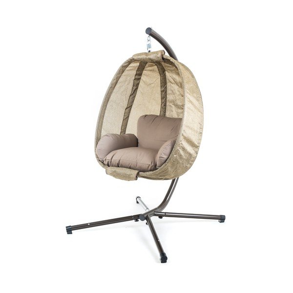 Sedia da giardino sospesa beige Aspen - Happy Green-image-2