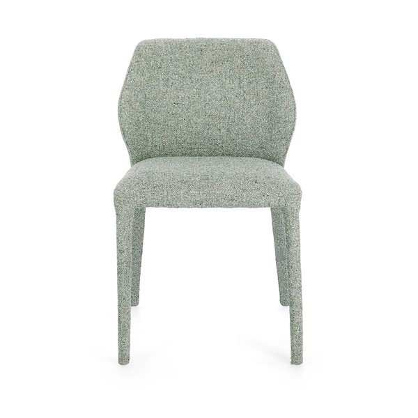 Sedia da pranzo color menta imbottito Libby – Bizzotto-image-1