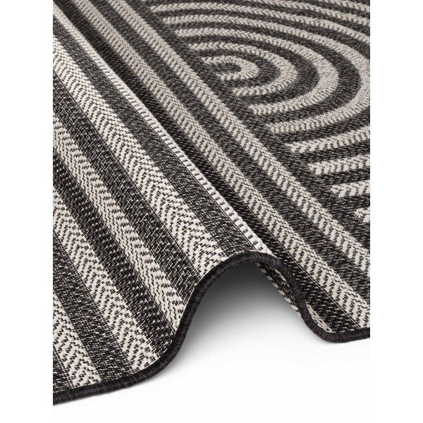 Tappeto da interno/esterno nero/color crema 160x230 cm Haringey Woodfield – Ted Baker-image-4