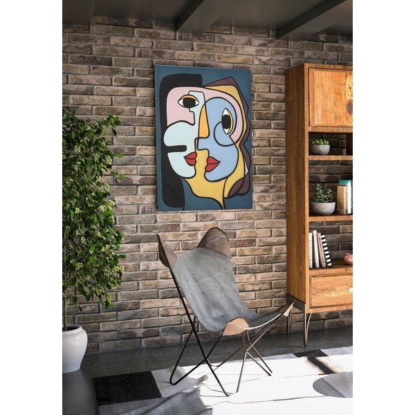 Dipinto 60x90 cm Faces - Mauro Ferretti-image-1