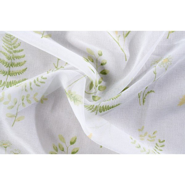 Tenda sottile bianca/verde 140x245 cm Caledonia – Mendola Fabrics-image-2