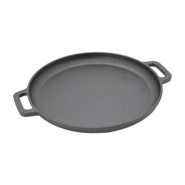 Padella grill in ghisa nera Ghisa, 35 x 32 cm - Cattara-image-2